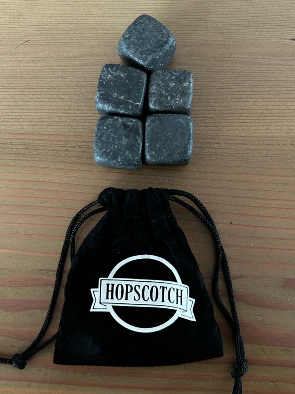 Hopscotch whisky stones